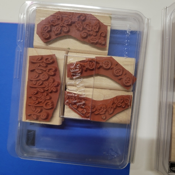 Stampin Up Itty Bitty Borders, Background Basics & Perfect Ending Stamp sets - Picture 5 of 8